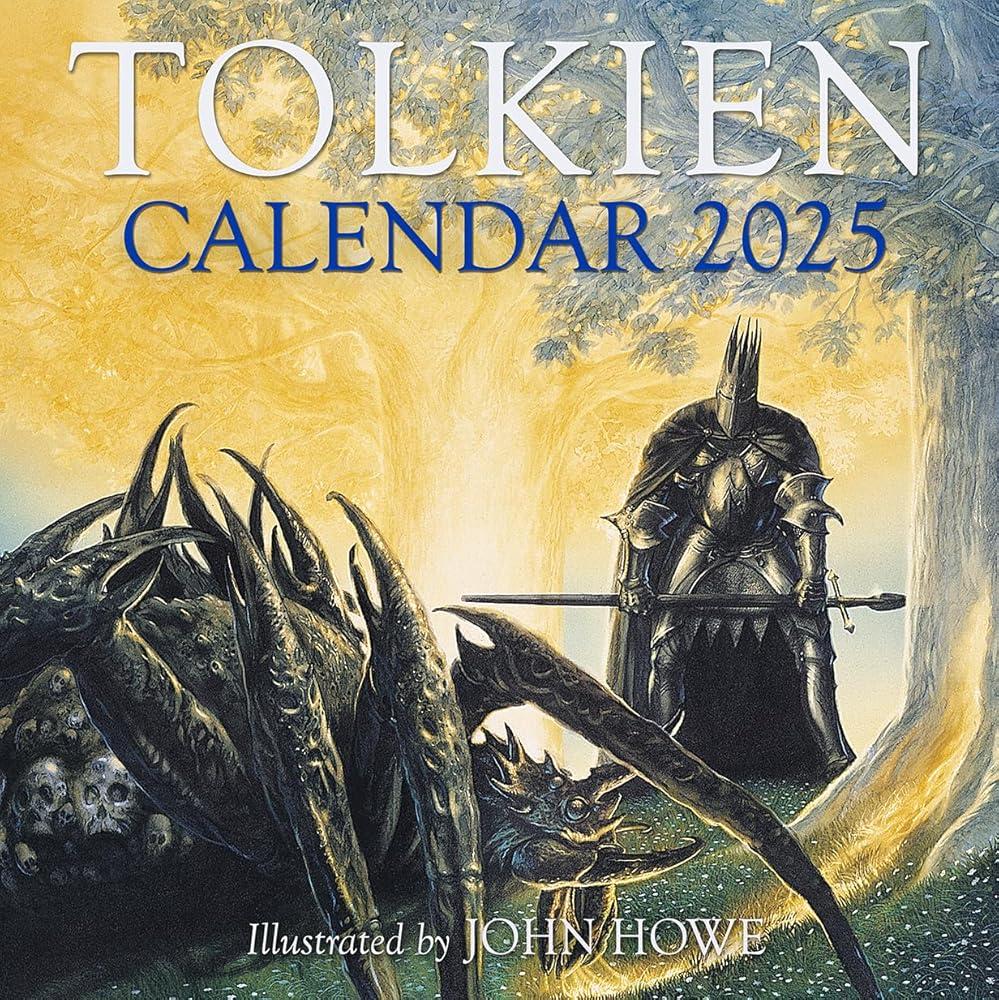 Tolkien Calendar 2025 : The History of Middle-Earth