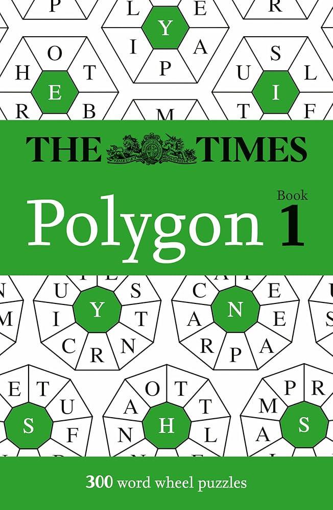 The Times Polygon Book 1 : 300 Word Wheel Puzzles