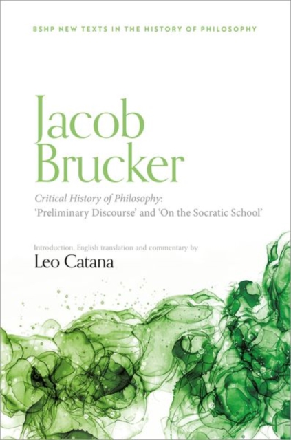 Jacob Brucker, Critical History of Philosophy