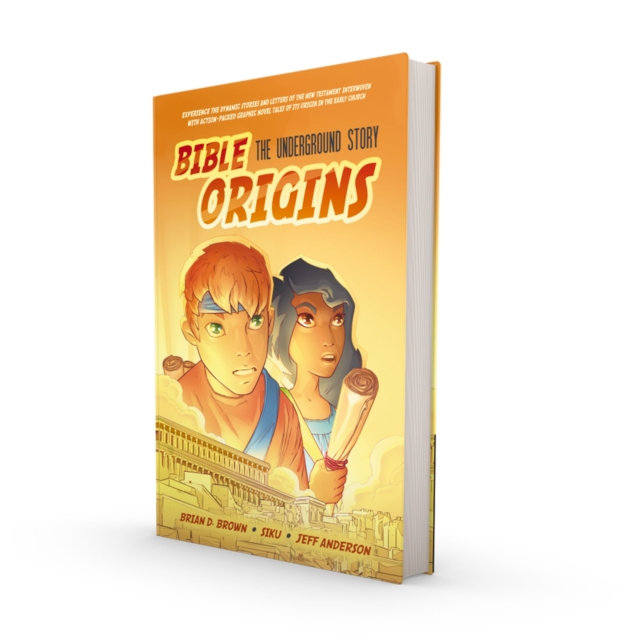 Bible Origins (Portions of the New Testament + Graphic Novel Stories), Hardcover, Orange