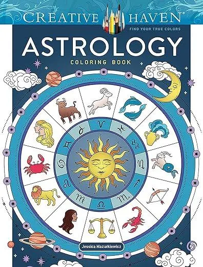 Creative Haven Astrology Coloring Book