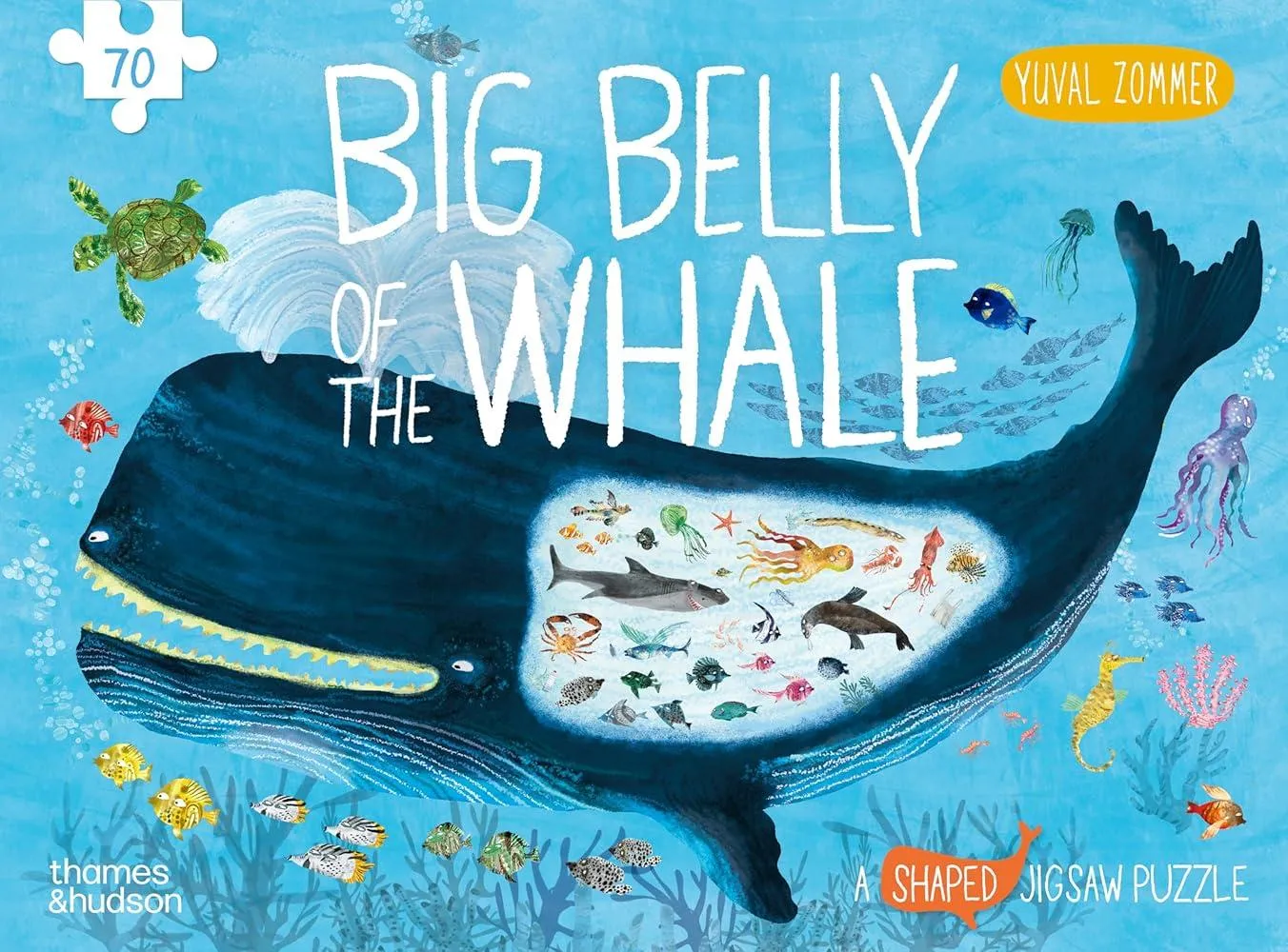 The Big Belly of the Whale : A shaped jigsaw puzzle