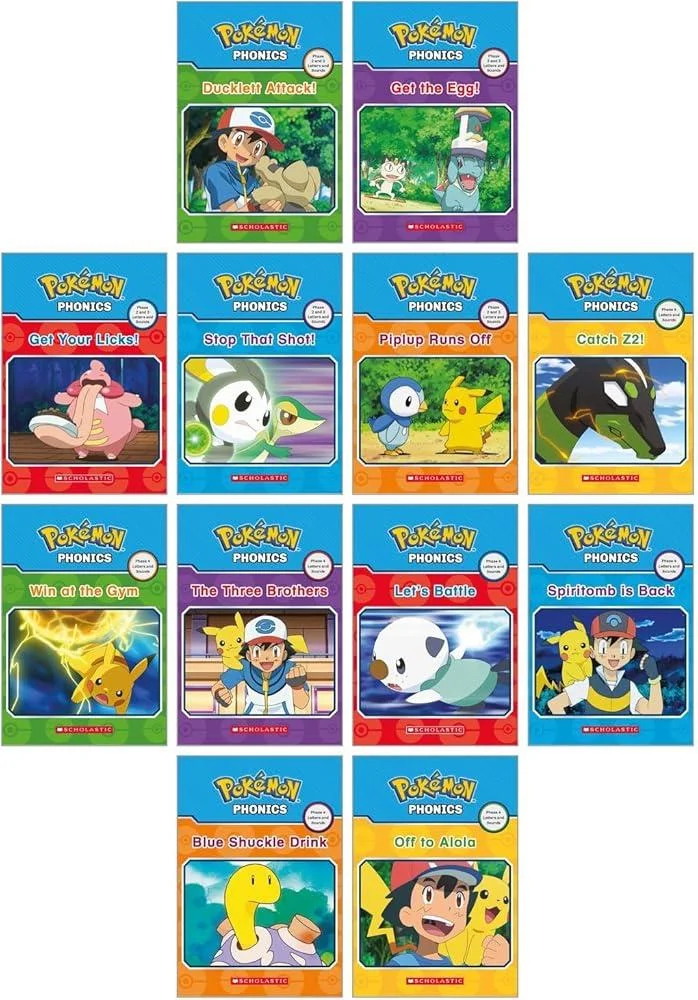 Pokemon: Phonics Boxed Set