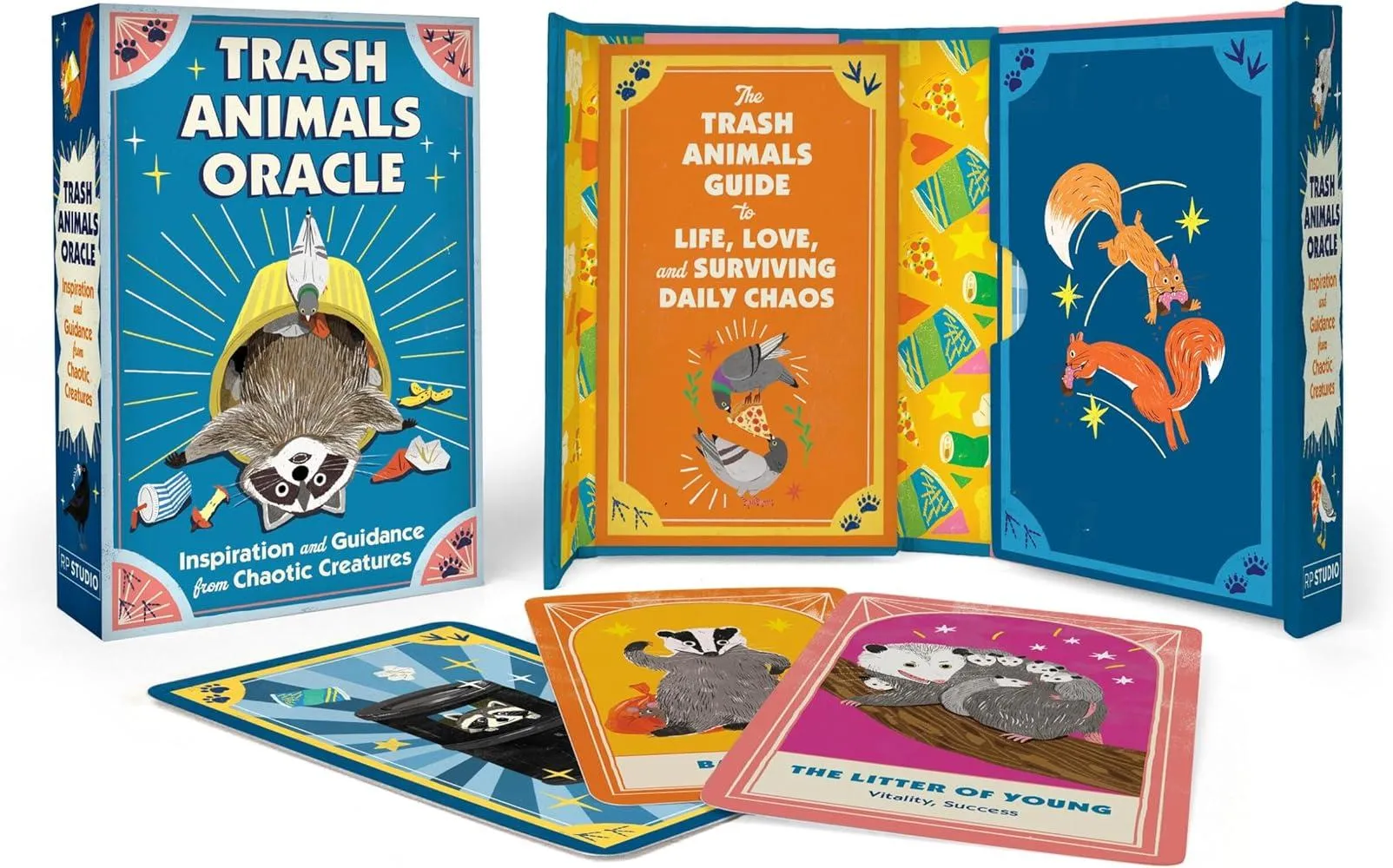 Trash Animals Oracle : Inspiration and Guidance from Chaotic Creatures