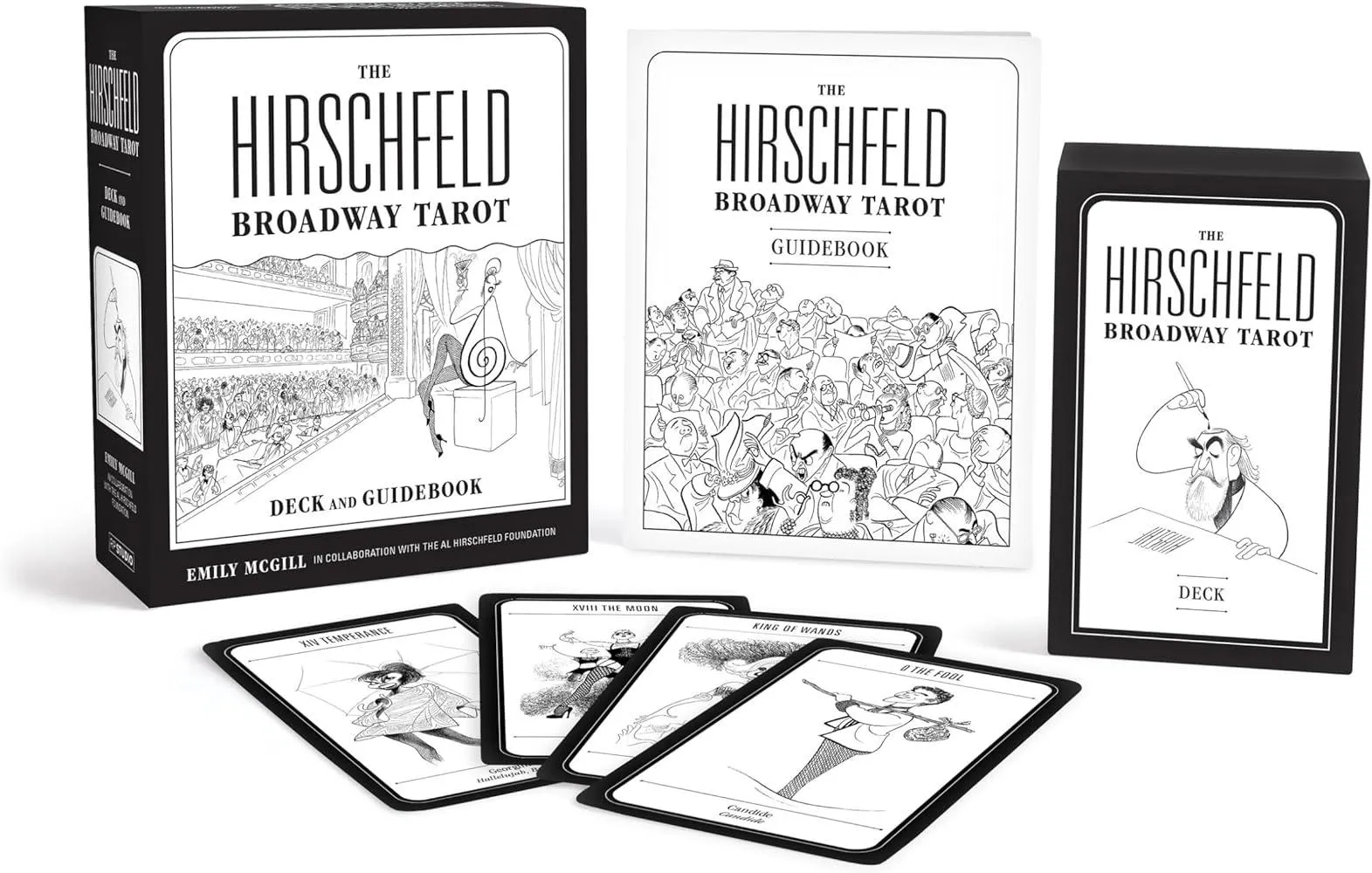 The Hirschfeld Broadway Tarot : Deck and Guidebook