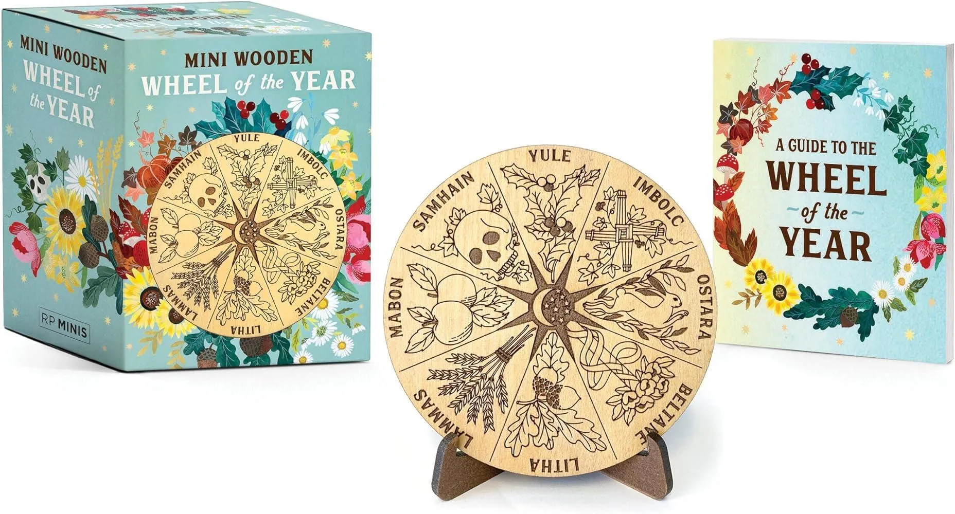 Mini Wooden Wheel of the Year