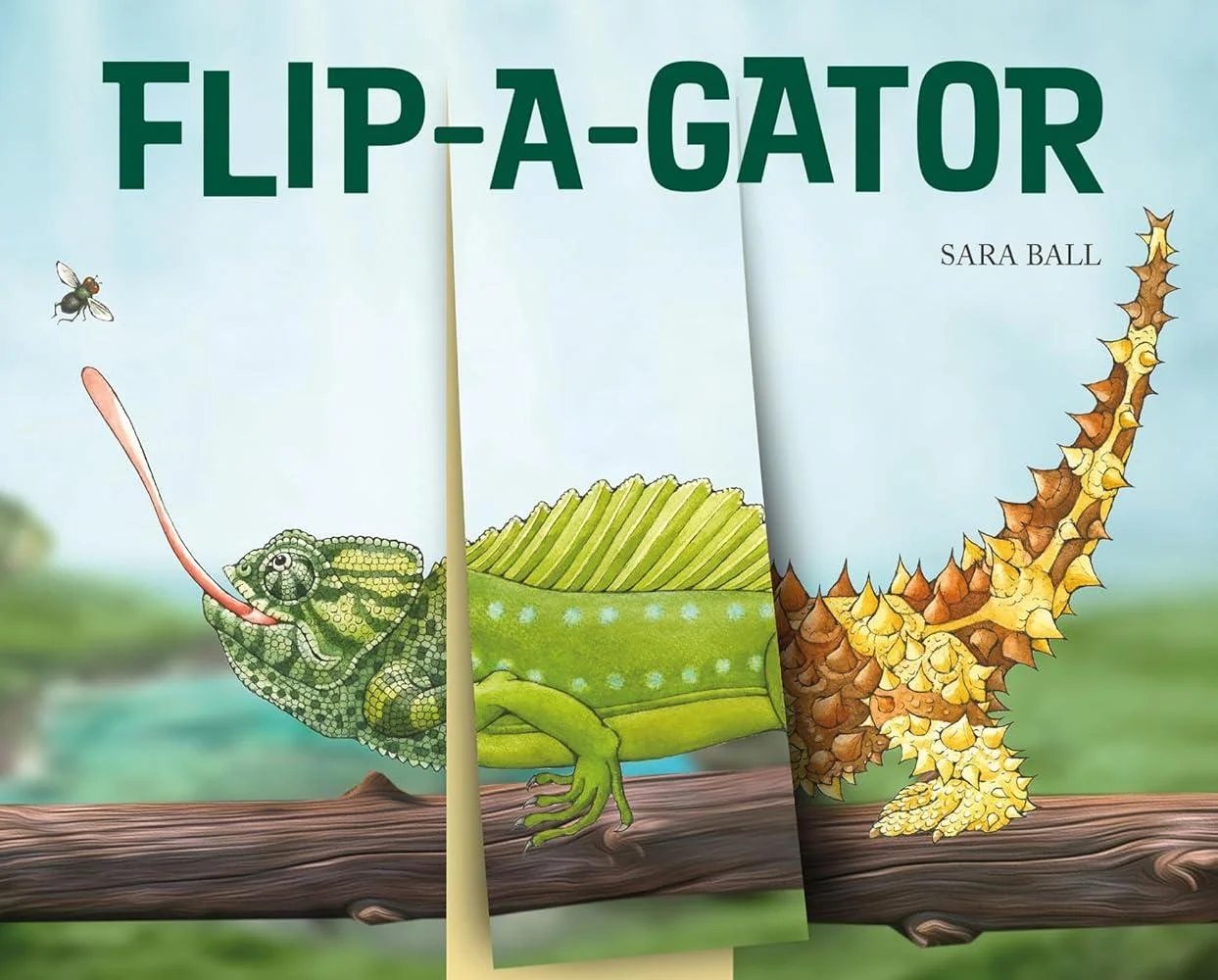 Flip-a-gator : Make Your Own Wacky Reptile!