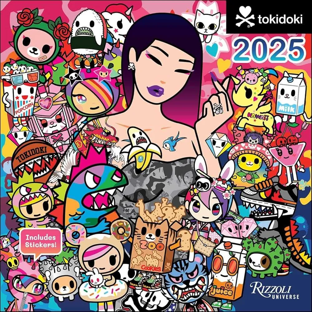 tokidoki 2025 Wall Calendar