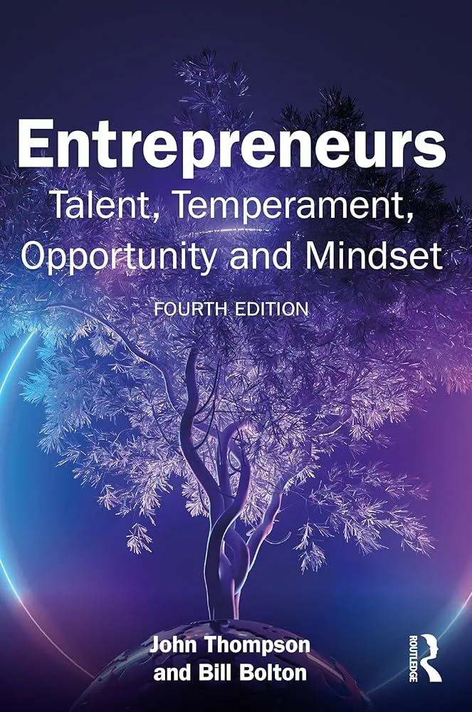 Entrepreneurs : Talent, Temperament, Opportunity and Mindset