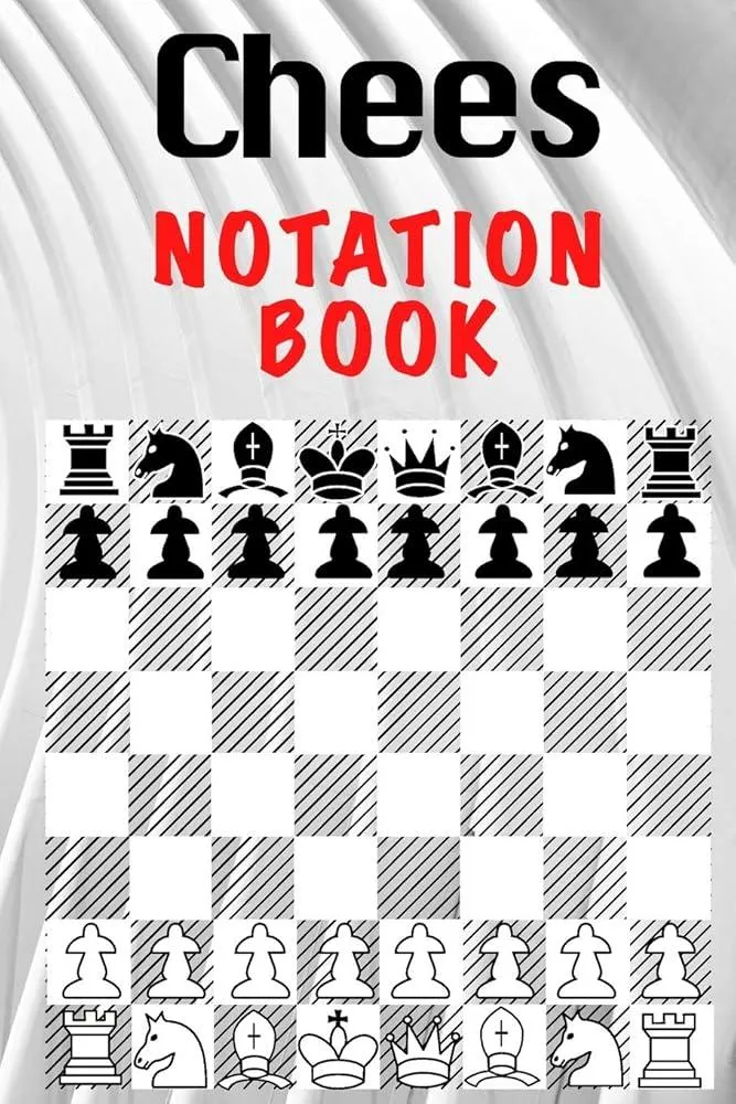 Chess Notation Book : Chess Players Score Notation for Beginners Book Notebook Log Book Scorebook