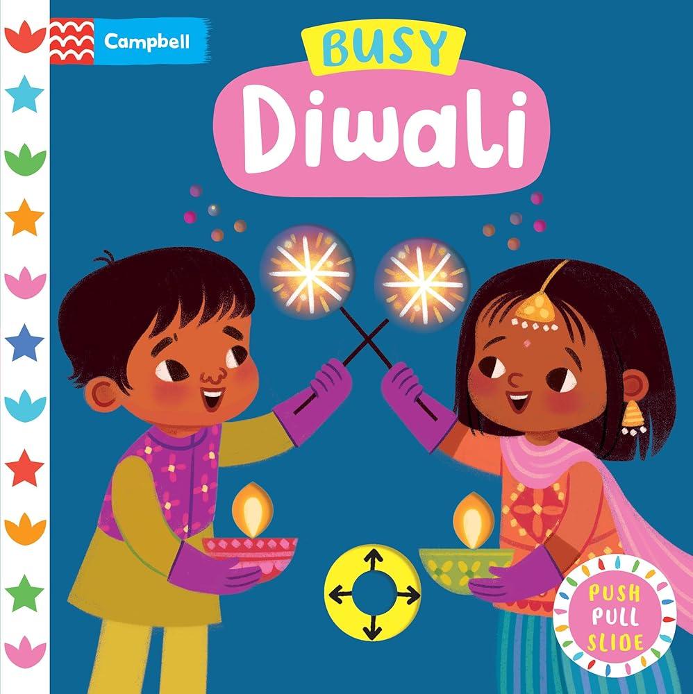 Busy Diwali : A Push, Pull, Slide Book