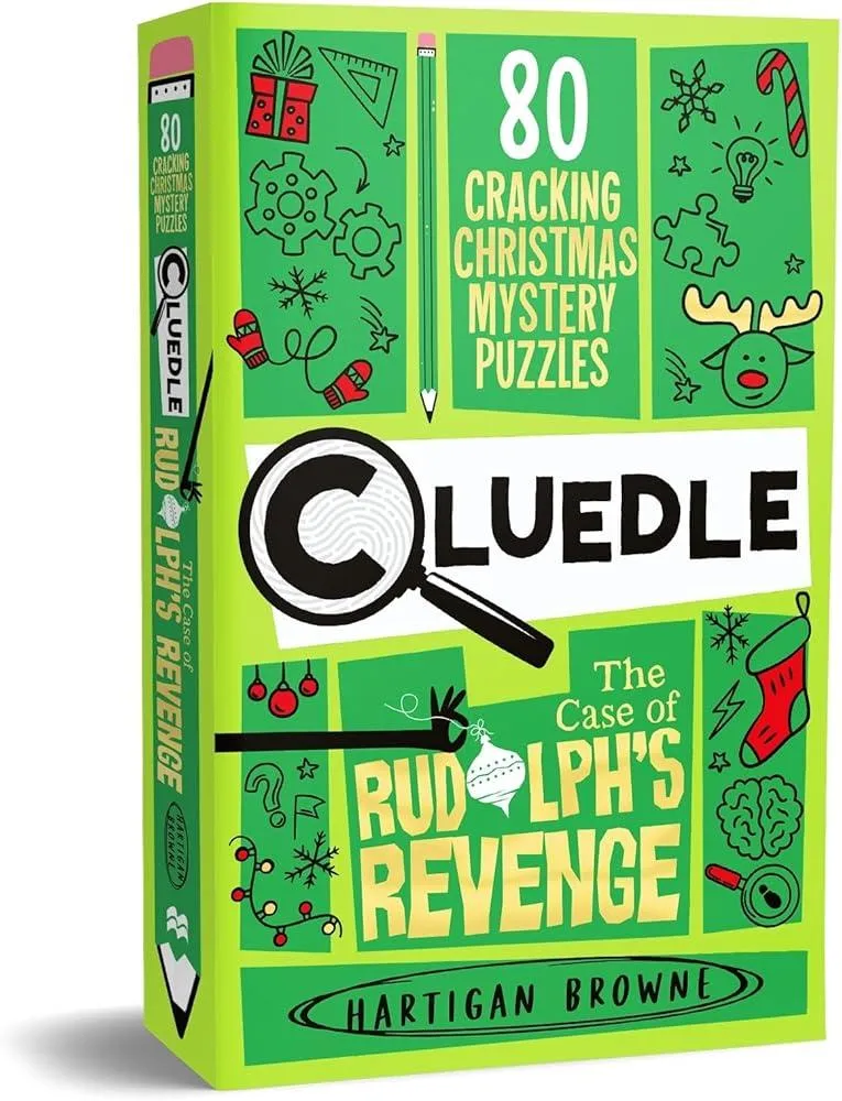 Cluedle - The Case of Rudolph's Revenge : 80 Cracking Christmas Mystery Puzzles