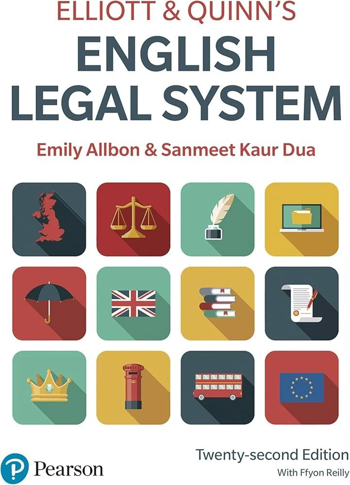 Elliott & Quinn's English Legal System