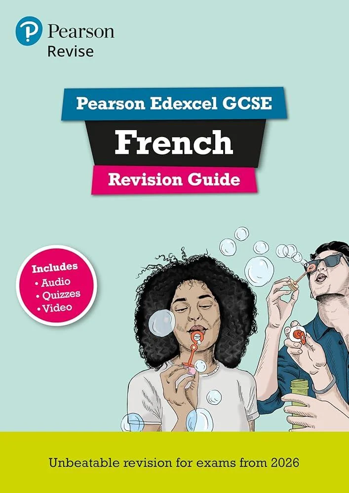 Pearson Revise Edexcel GCSE French: Revision Guide incl. audio, quiz & video content - for 2026 and 2027 exams (new specification)