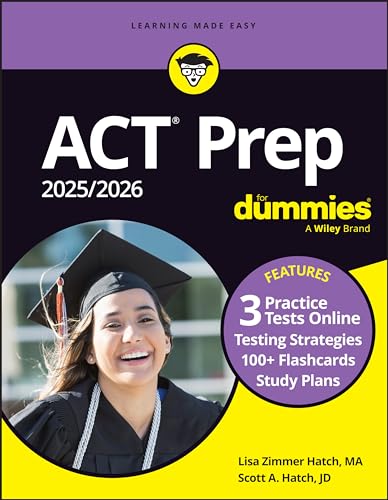 ACT Prep 2025/2026 For Dummies