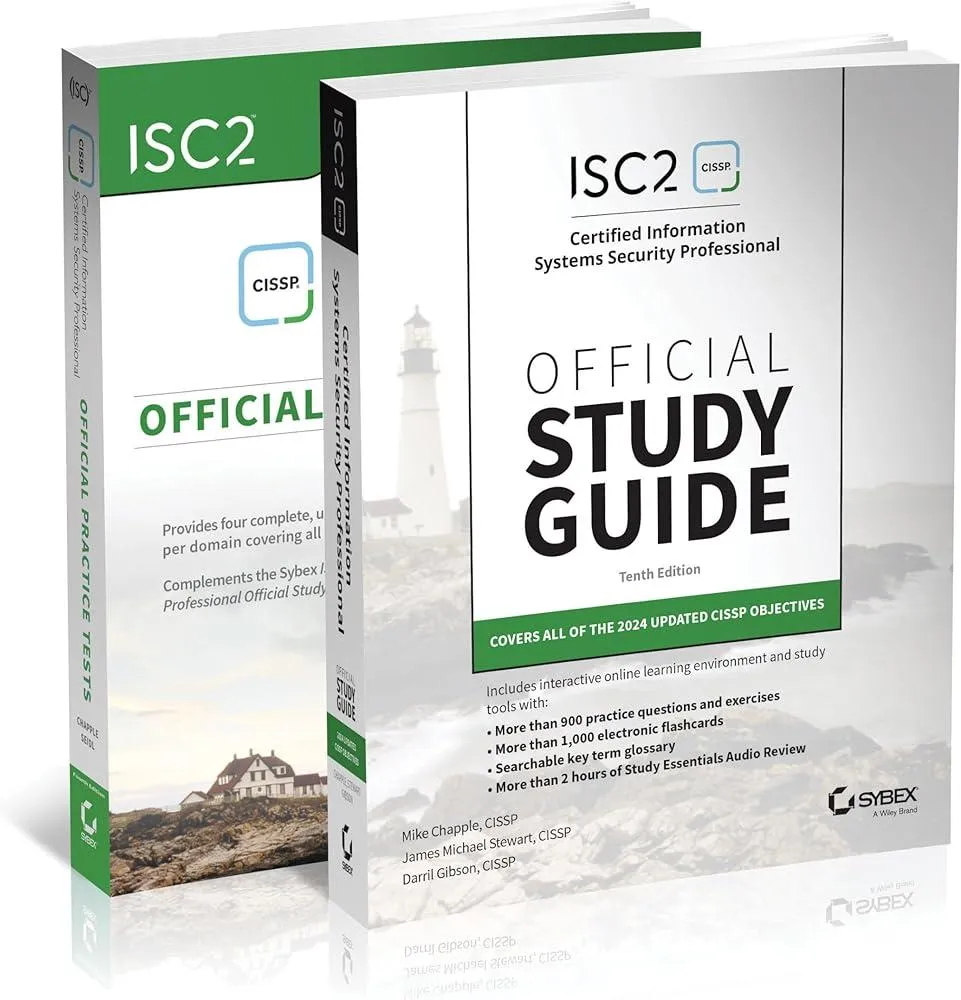 ISC2 CISSP Certified Information Systems Security Professional Official Study Guide & Practice Tests Bundle