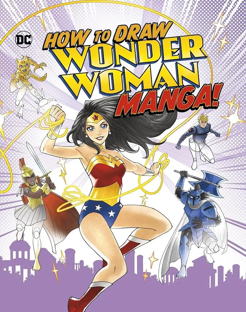 How to Draw Wonder Woman Manga!