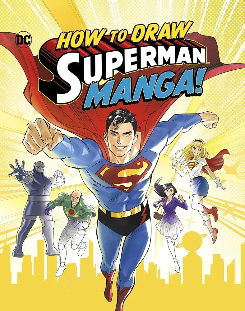 How to Draw Superman Manga!