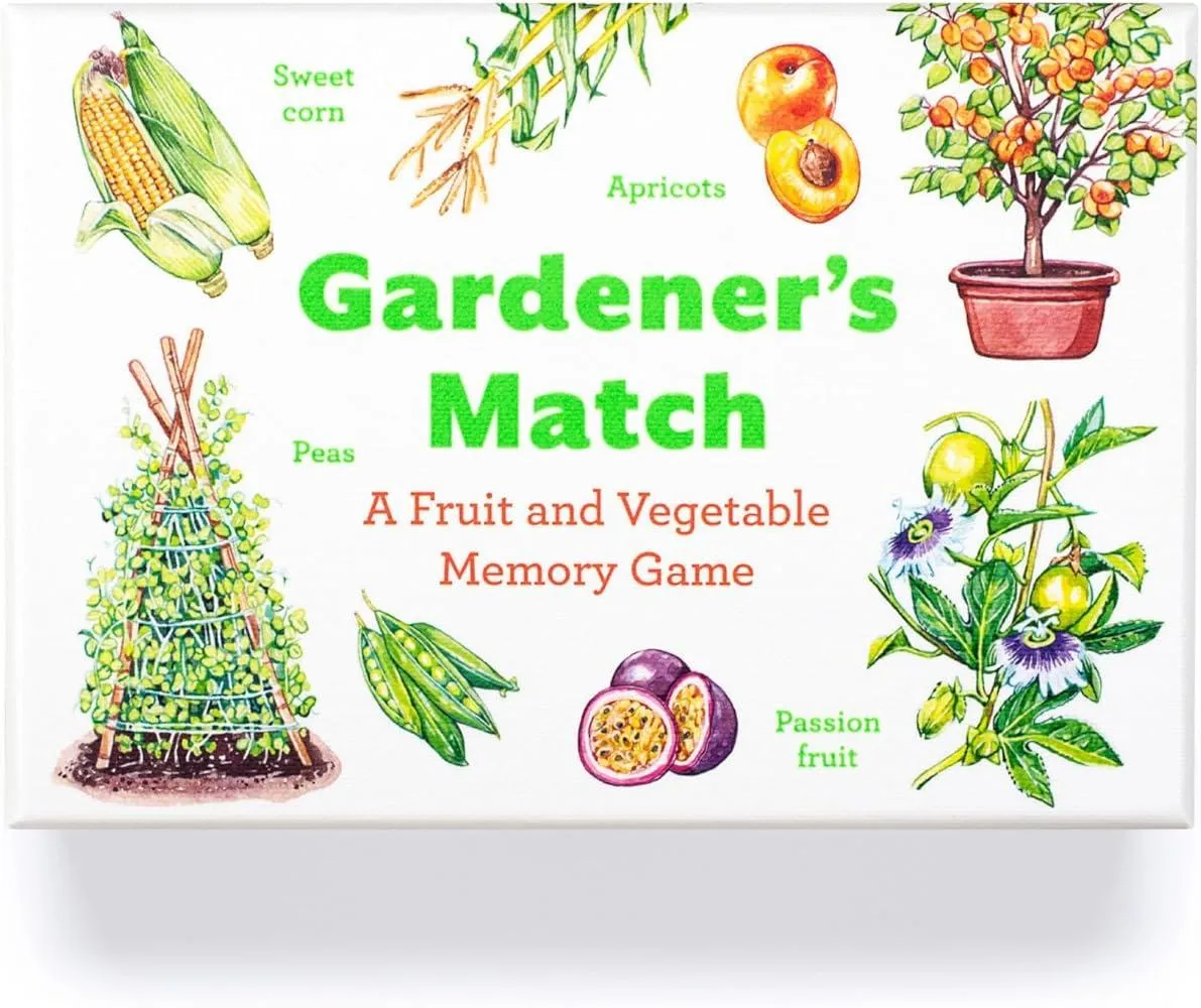 Gardener’s Match : A Fruit and Vegetable Memory Game