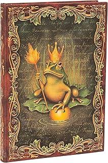 The Brothers Grimm, Frog Prince (Fairy Tale Collection) Midi Unlined Hardback Journal (Elastic Band Closure)