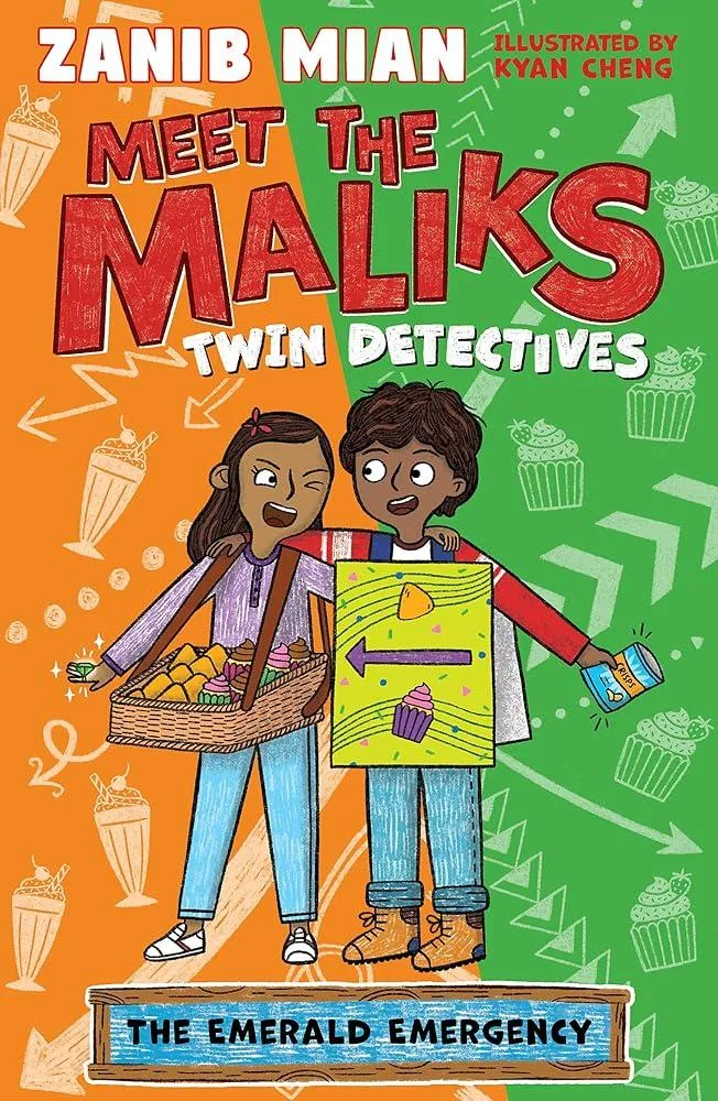 Meet the Maliks – Twin Detectives: The Emerald Emergency : Book 3