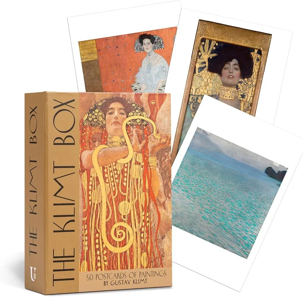 The Klimt Box : 50 Postcards of Paintings by Gustav Klimt