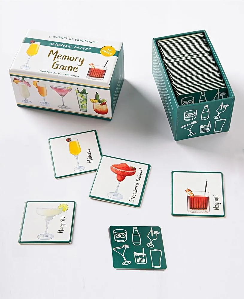 Memory Game: Alcoholic Drinks