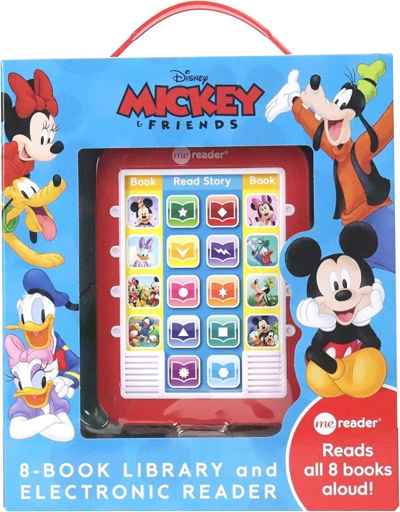 Disney Mickey and Friends: Me Reader 8-Book Library and Electronic Reader Sound Book Set