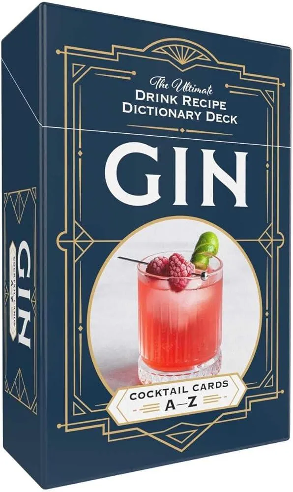 Gin Cocktail Cards A–Z : The Ultimate Drink Recipe Dictionary Deck