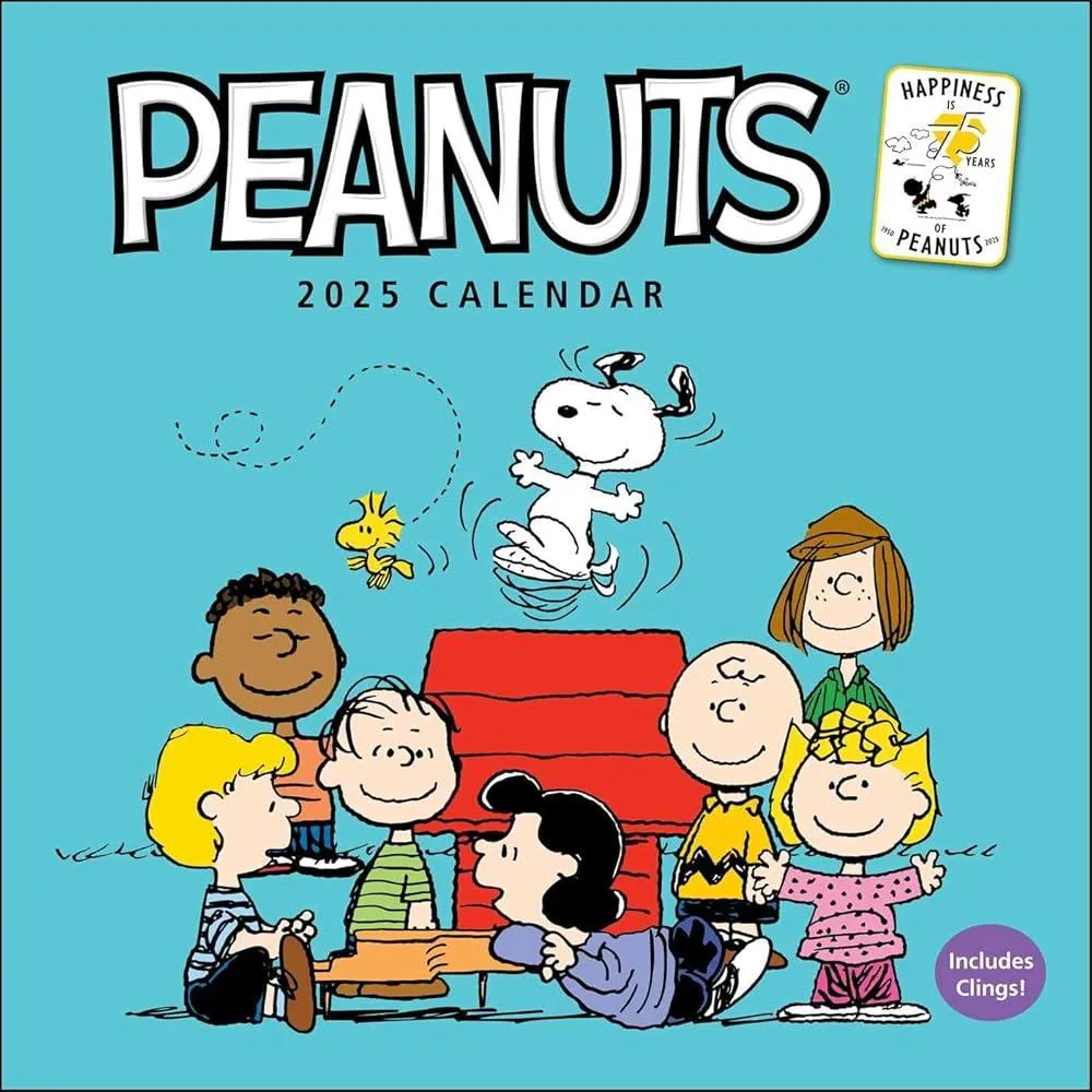 Peanuts 2025 Wall Calendar