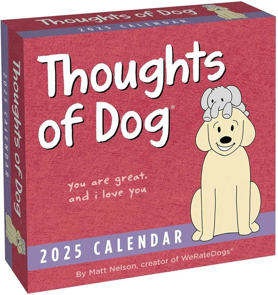 Thoughts of Dog 2025 Day-to-Day Calendar