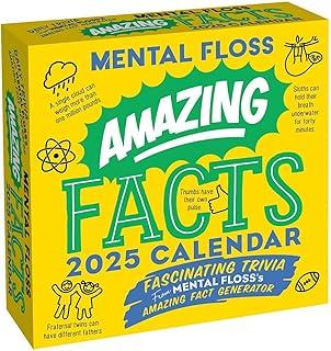 Amazing Facts from Mental Floss 2025 Day-to-Day Calendar