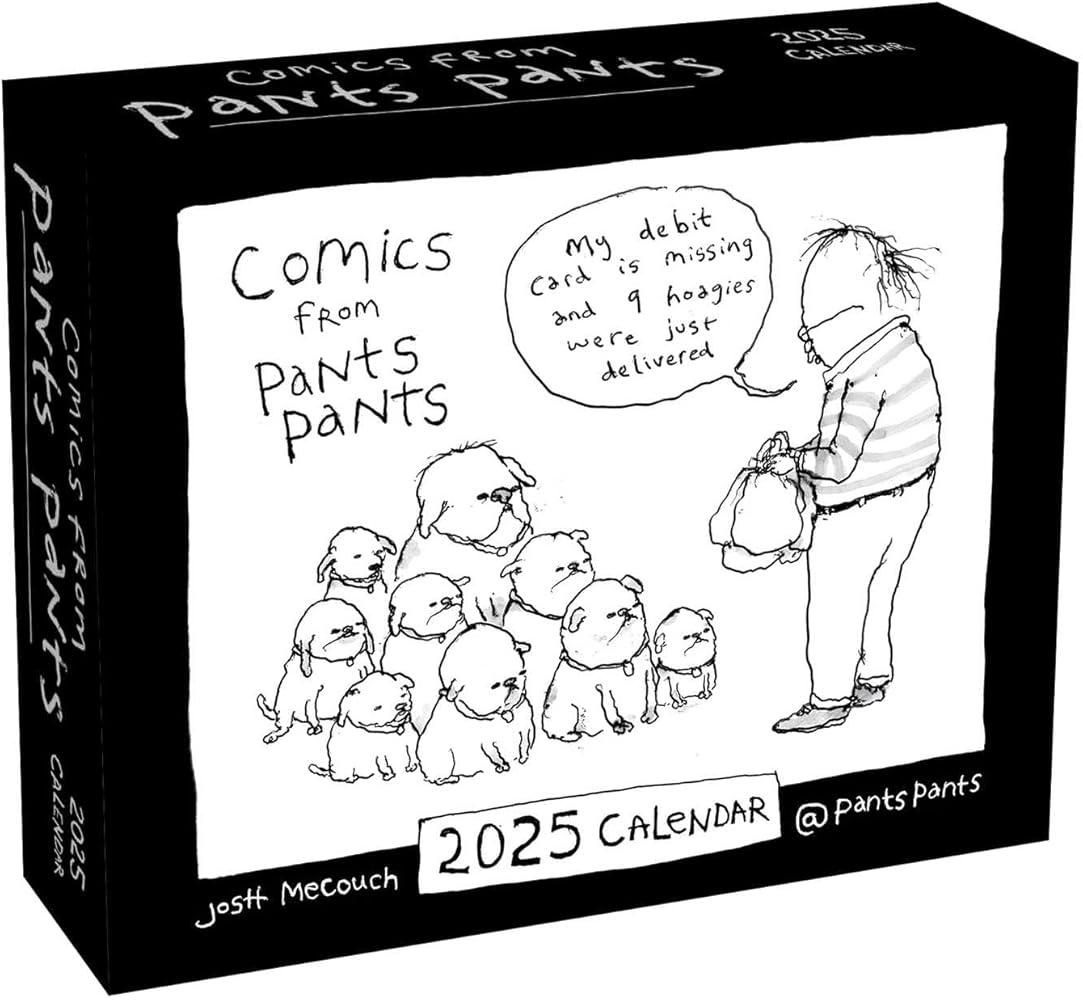 Comics from Pants Pants 2025 Day-to-Day Calendar