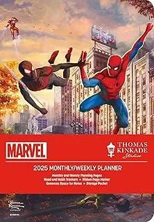 Marvel's Spider-Man and Friends: The Ultimate Alliance by Thomas Kinkade Studios 12-Month 2025 Monthly/Weekly Planner Calendar