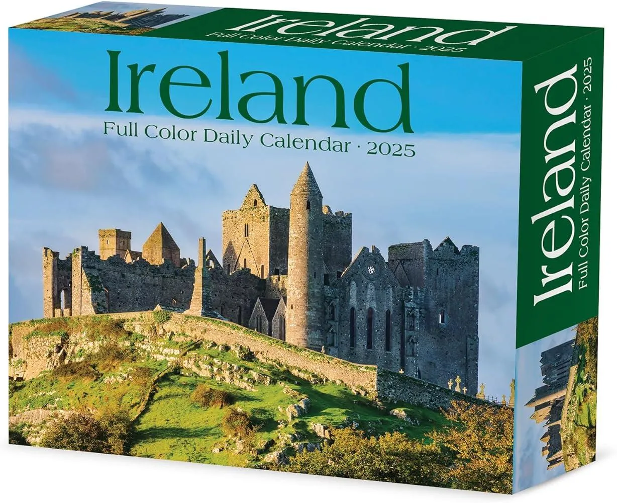 Ireland 2025 6.2 X 5.4 Box Calendar