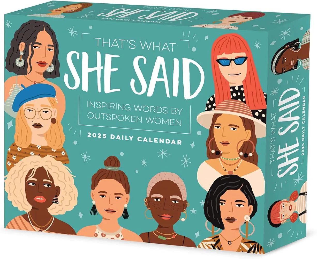 That's What She Said 2025 6.2 X 5.4 Box Calendar