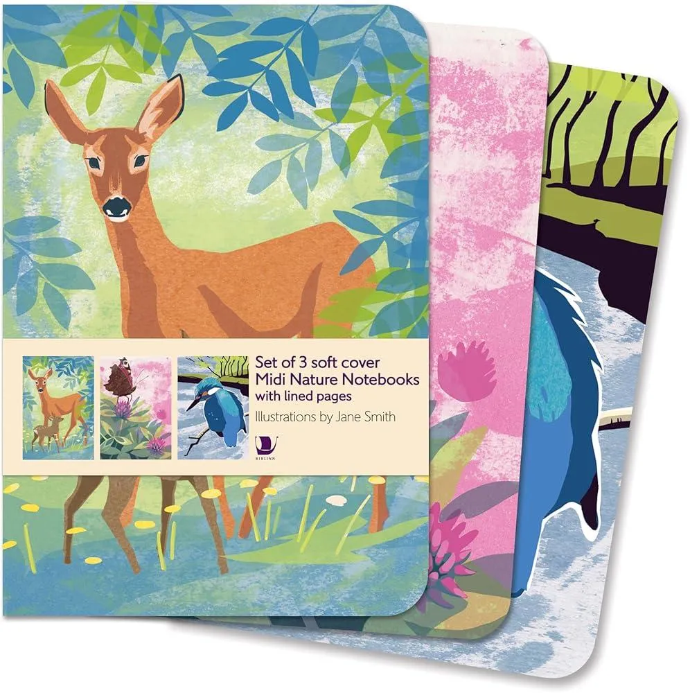 Nature Notebooks Midi Set : Set of 3