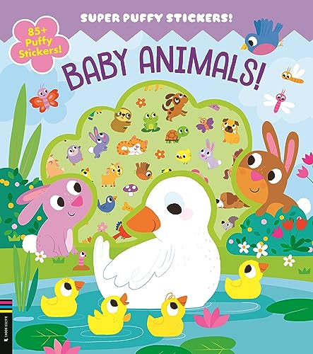 Baby Animals : 85+ Puffy Stickers