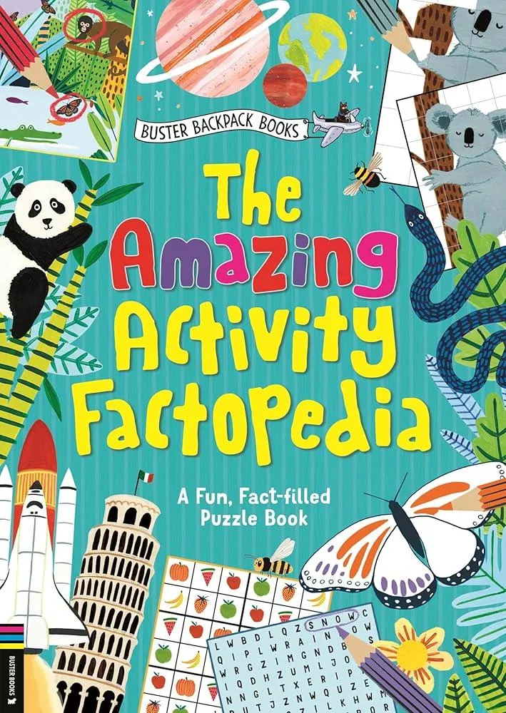 The Amazing Activity Factopedia : A Fun, Fact-filled Puzzle Book