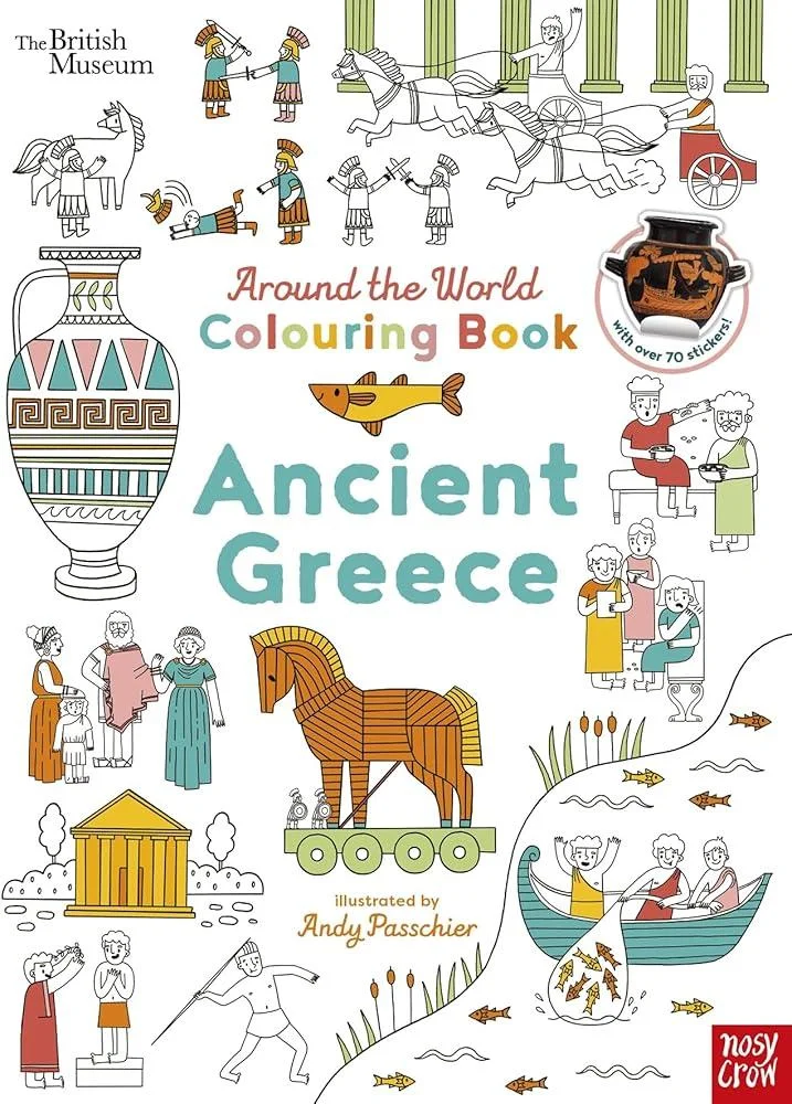 British Museum: Around the World Colouring: Ancient Greece