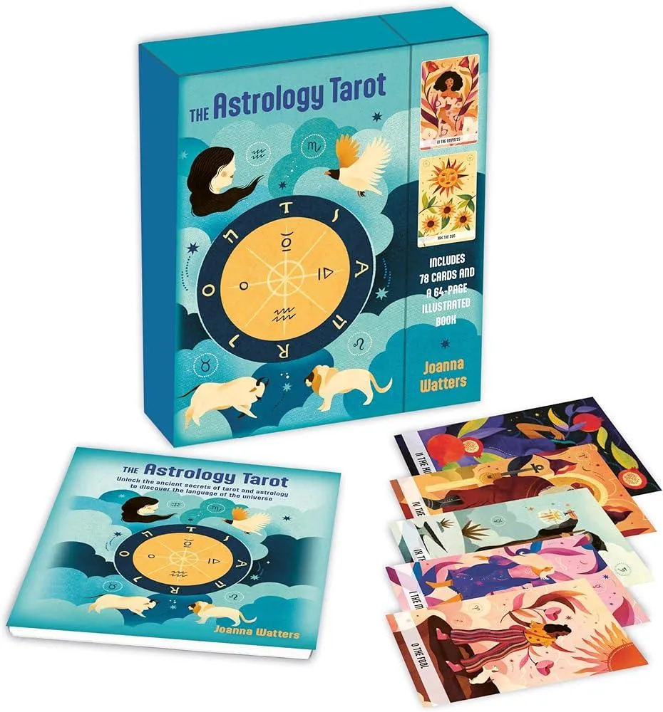 The Astrology Tarot : Includes a Full Deck of 78 Specially Commissioned Tarot Cards and a 64-Page Illustrated Book