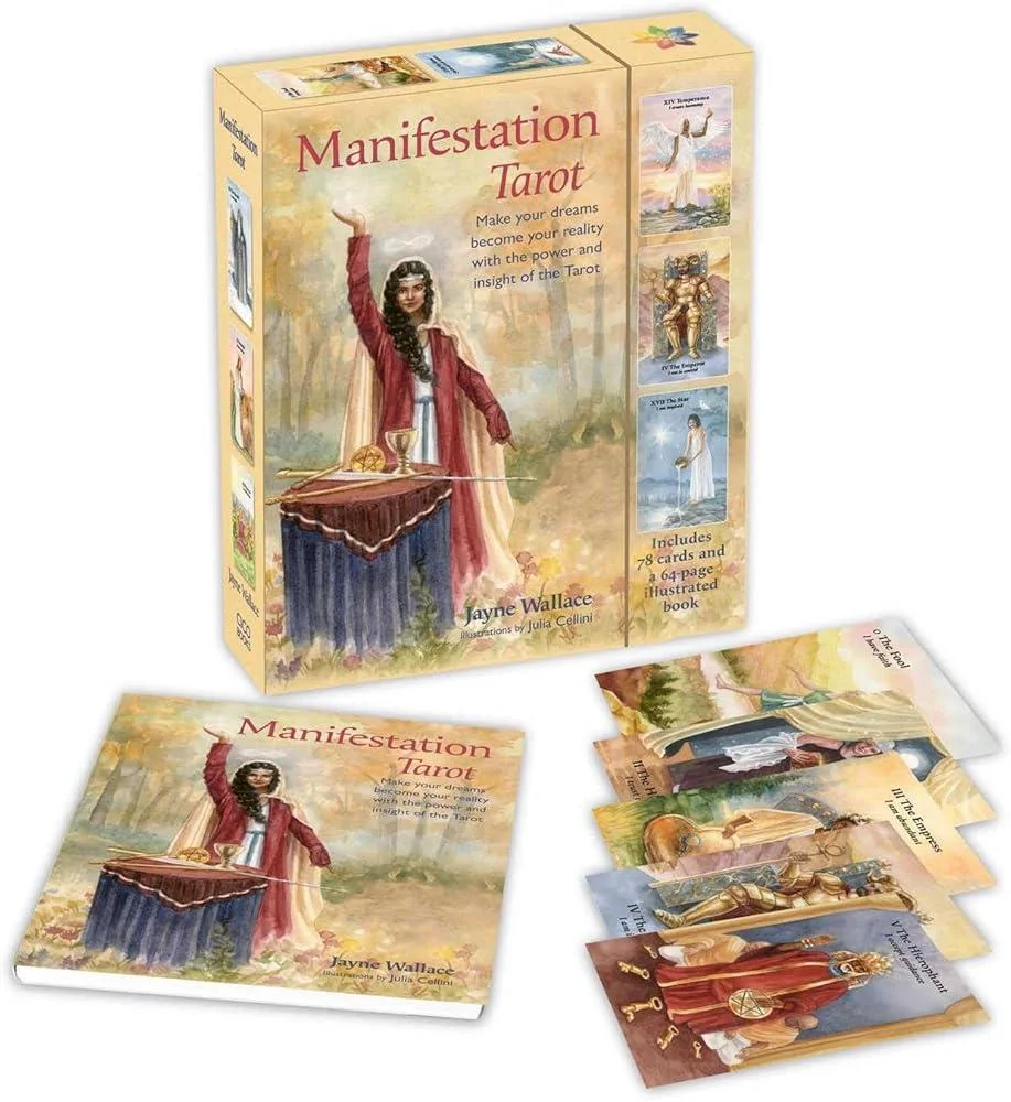 Manifestation Tarot : Includes 78 Cards and a 64-Page Illustrated Book