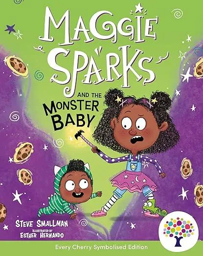 Maggie Sparks and the Monster Baby: Accessible Symbolised Edition