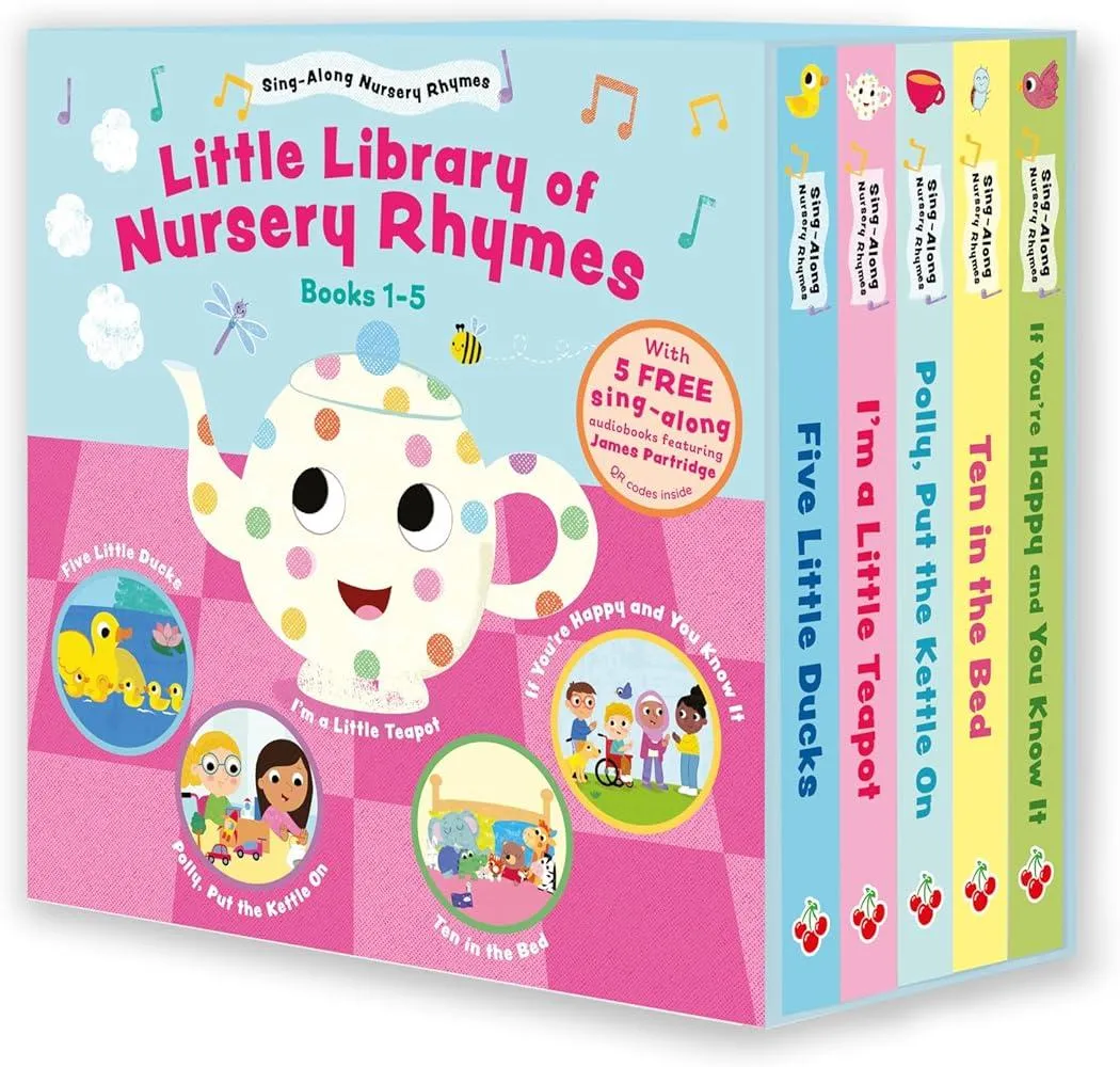 Little Library of Sing-Along Nursery Rhymes (Books 1-5)