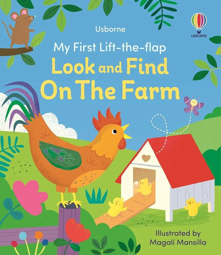 My First Lift-the-Flap Look and Find on the Farm