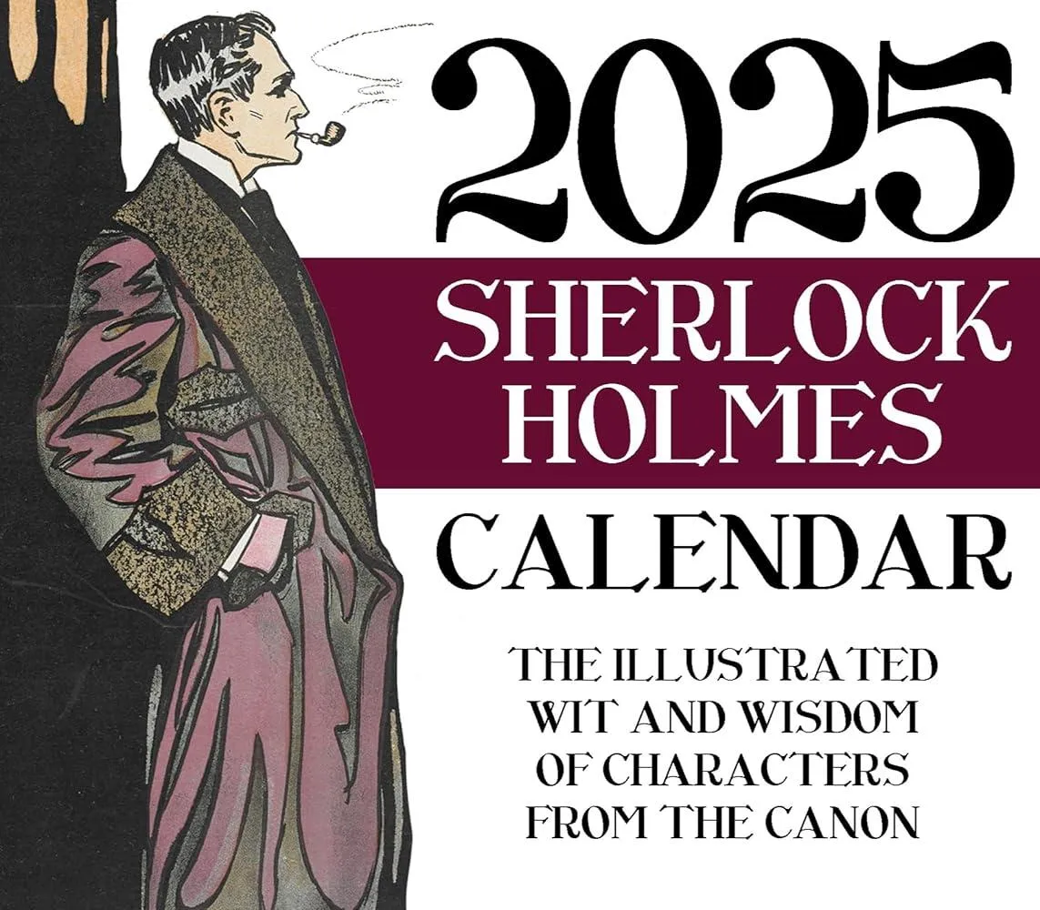 2025 Sherlock Holmes Page A Day Calendar