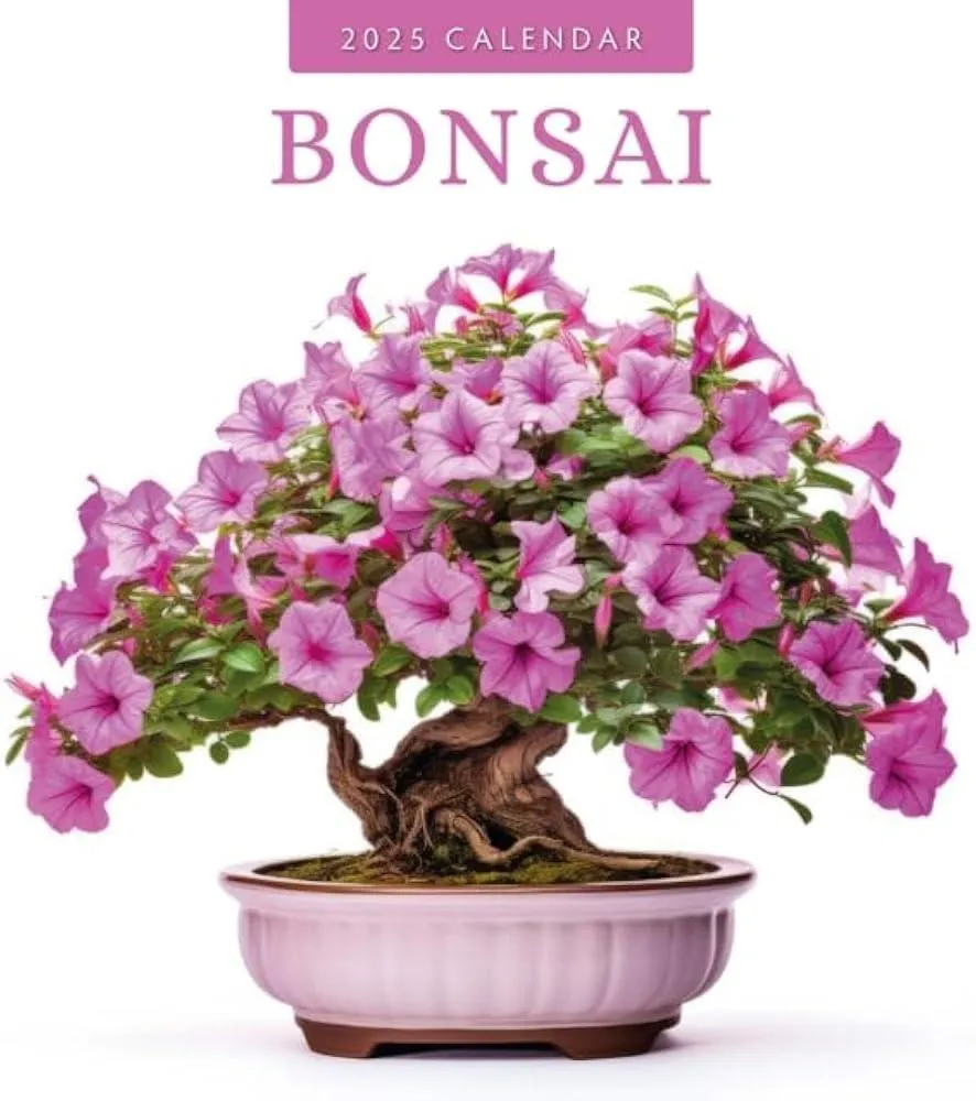 Bonsai 2025 Square Wall Calendar