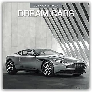 Dream Cars 2025 Square Wall Calendar