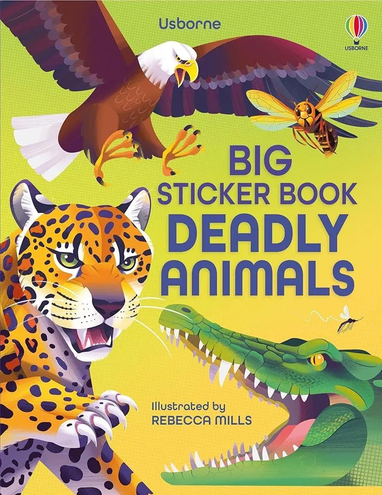 Big Sticker Book Deadly Animals