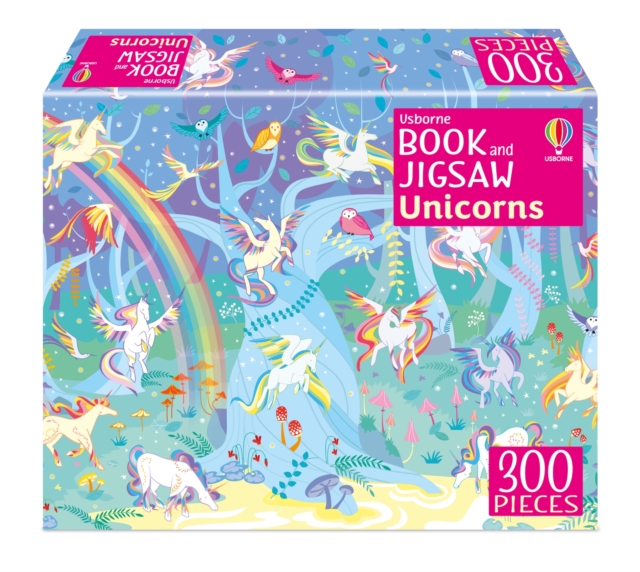 Usborne Book and Jigsaw Unicorns